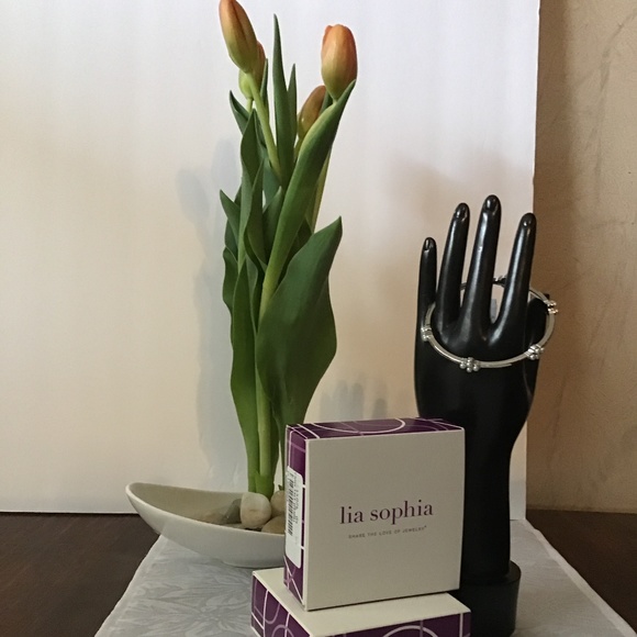 Lia Sophia Jewelry - NWT Lia Sophia " Fairy Tale Pearl" Bangle Bracelet